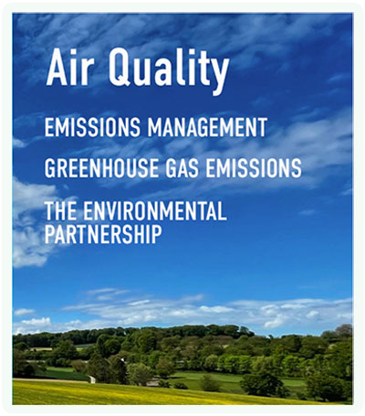 Air Quality - Emissions Management - Greenhouse Gas Emissions - The Environmental Partnership - Emissions Management Techniques 